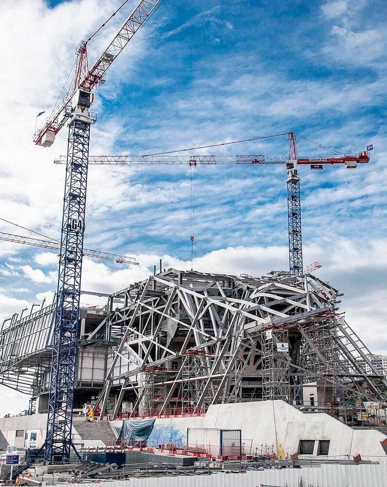 Arquitectura singular con estructura metálica JANSTIL